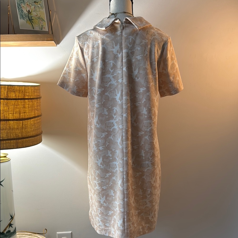Tyler Boe Peach and cream Dress - Picture 6 of 7